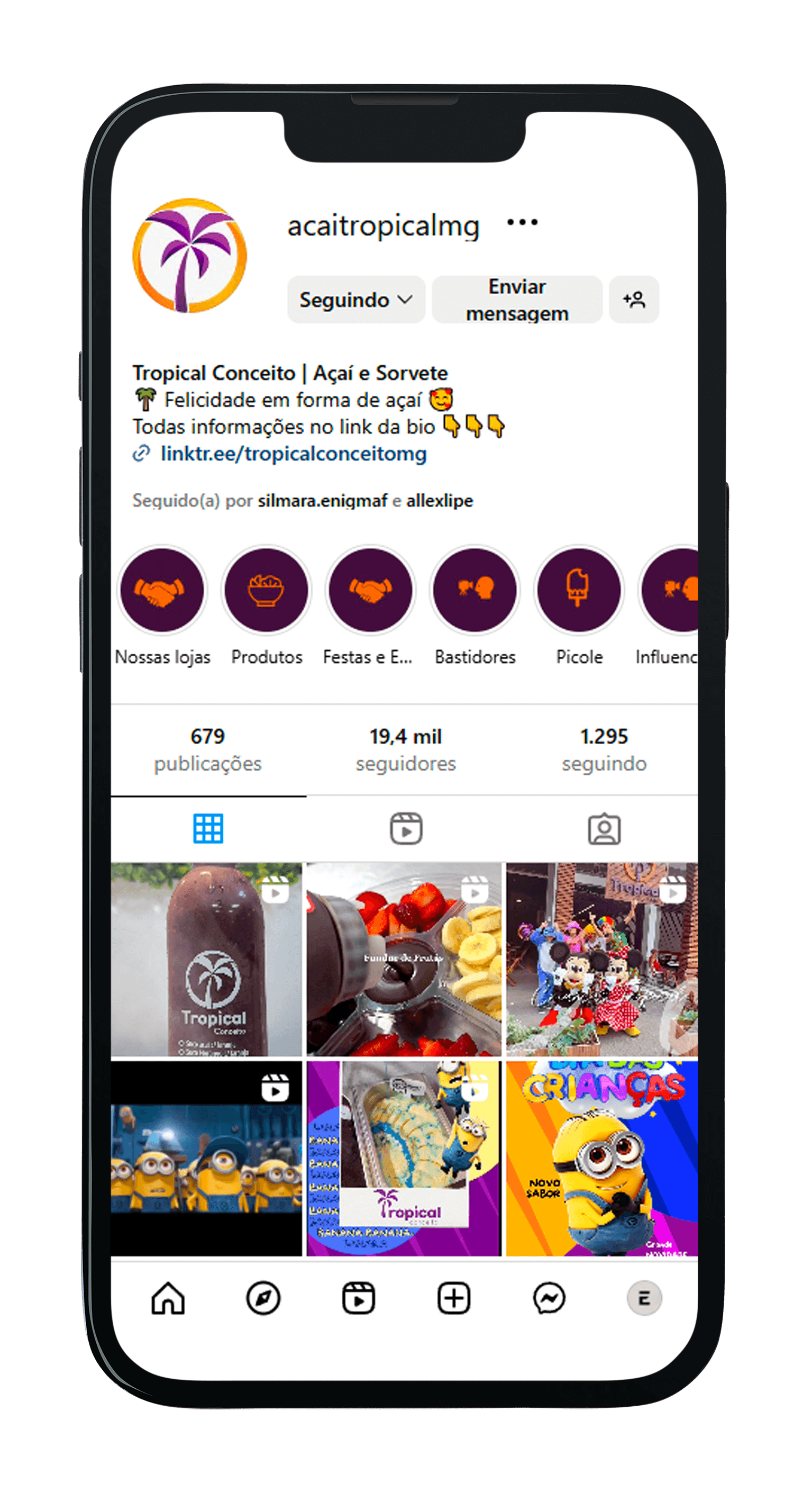 celular tropical conceito